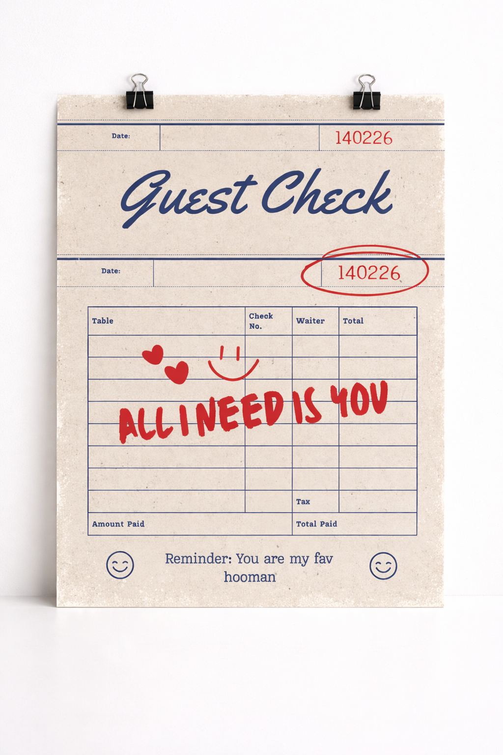 Valentines Poster (Women's Edition)