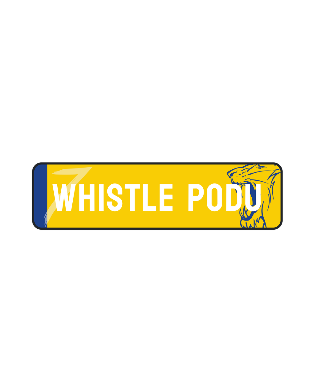 CSK - Whistle Podu