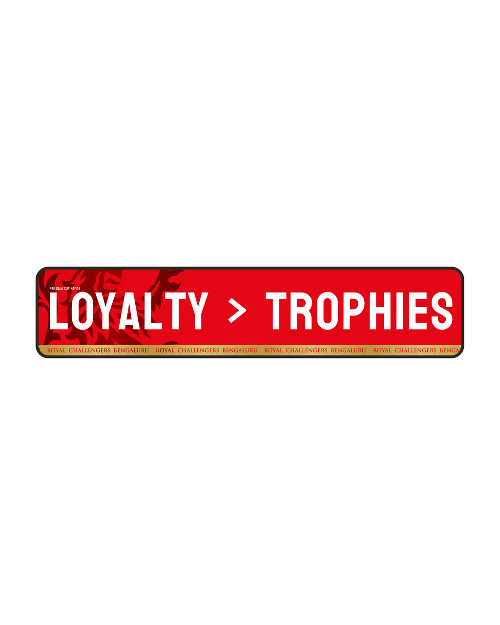 RCB - The Loyalty Board