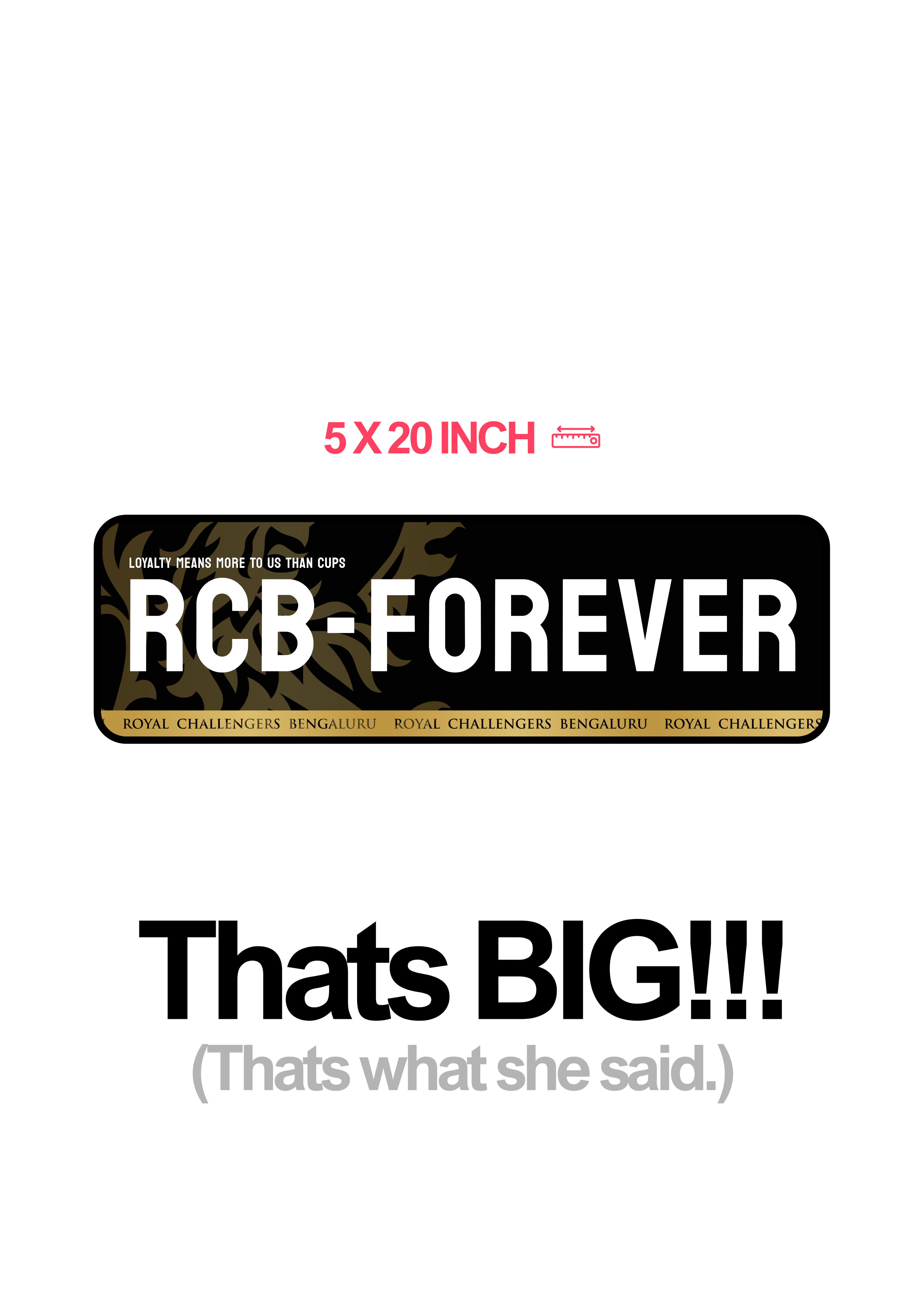 RCB - Forever Board